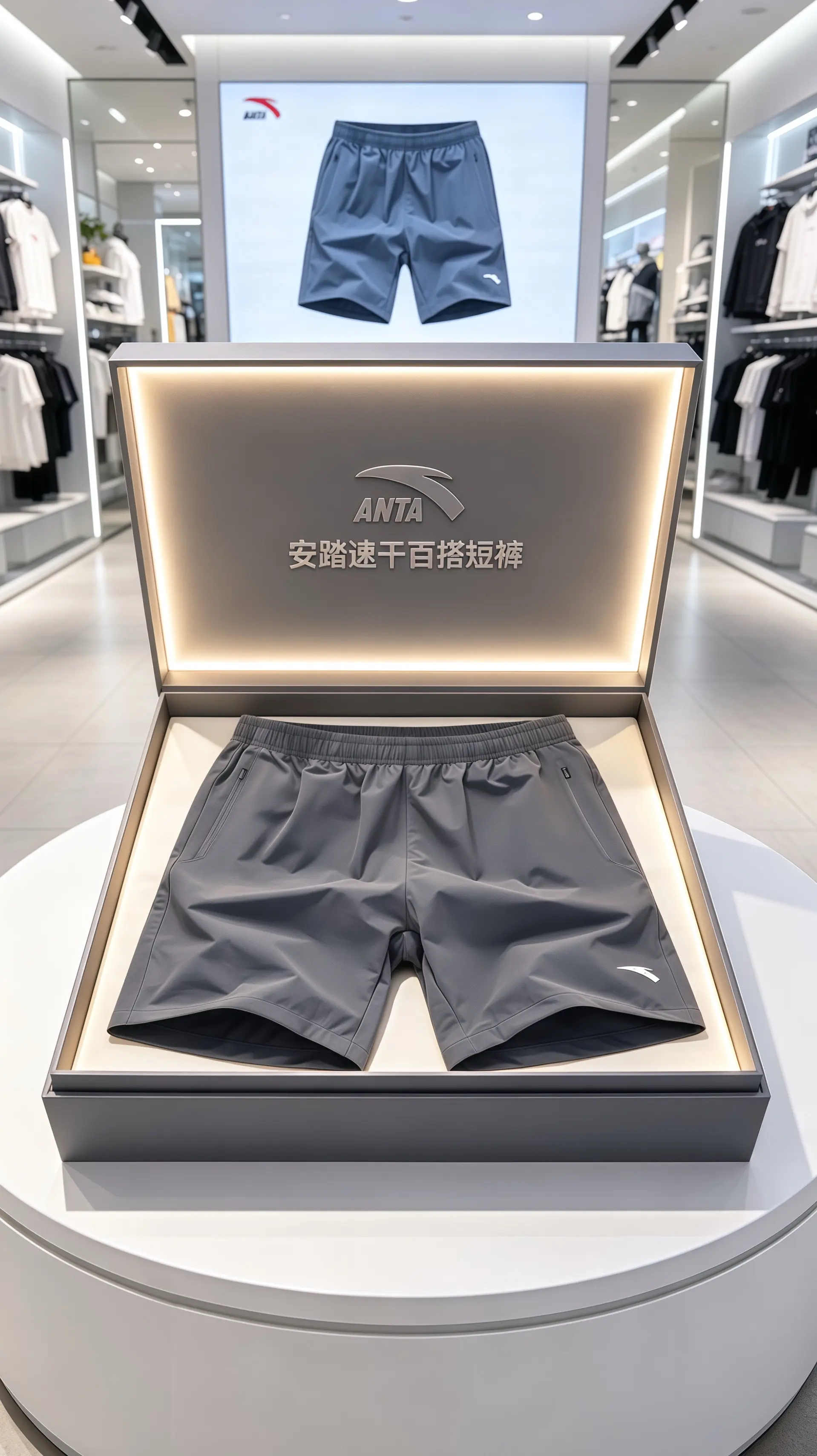 安踏男士速干短裤，夏天穿太爽了😎✨ 品牌正品有保障，品质完全在线 ✨...