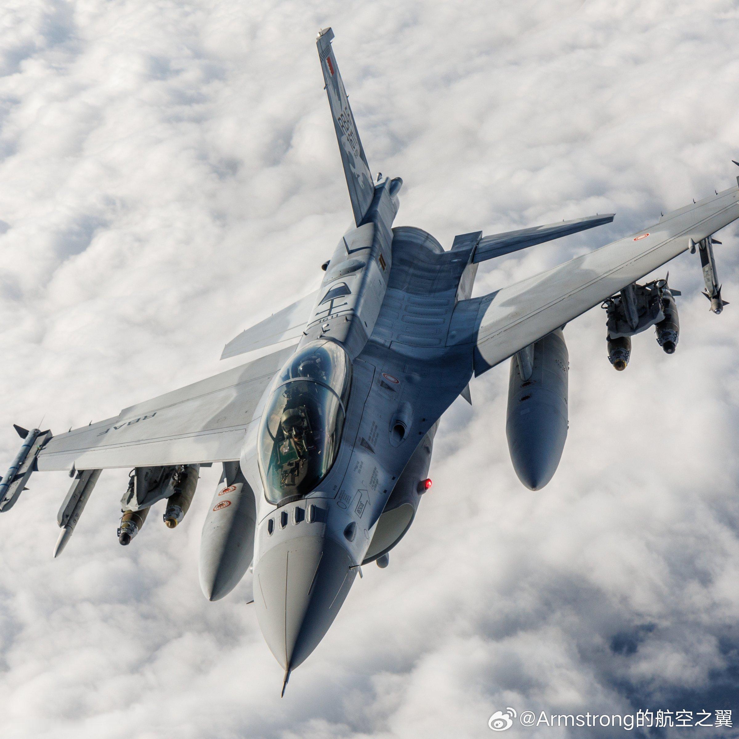 美伊以冲突  巴林空军的F-16 Block 70战斗机取得了该机型的首次空对空