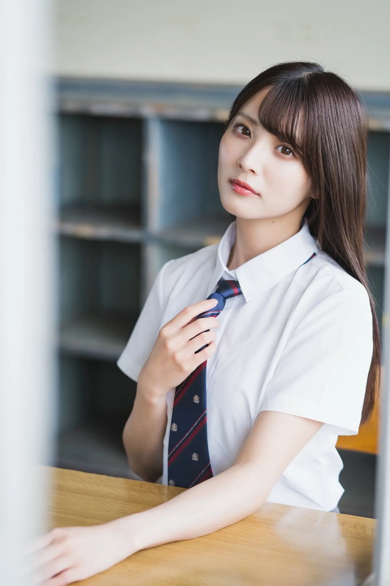 青春感学院风 清新学院少女 学园风 清纯校服 清纯制服