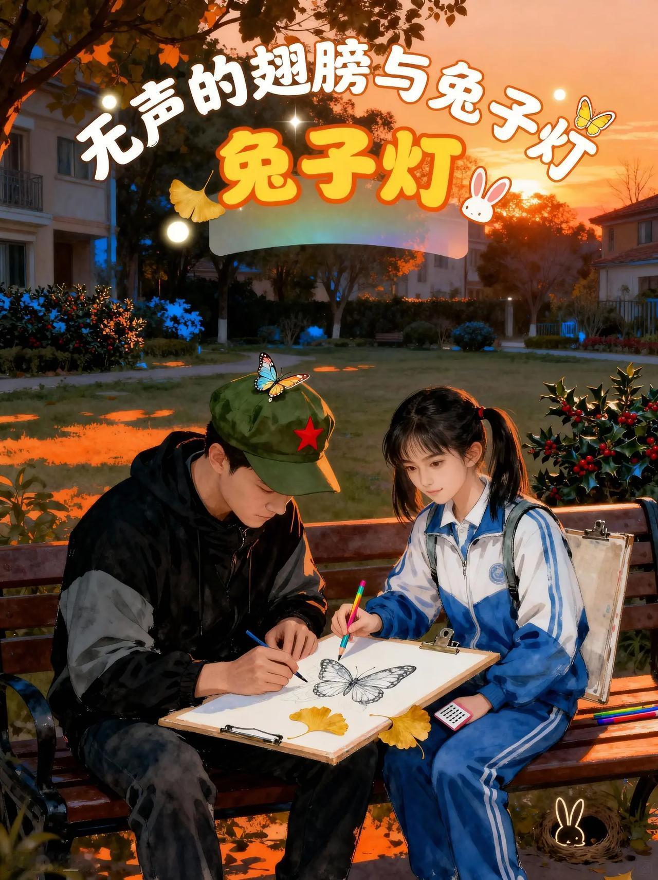 无声的翅膀与兔子灯第4话。故事梗概：先天性耳聋少年阿默与兔子小毛相依为命，在社区