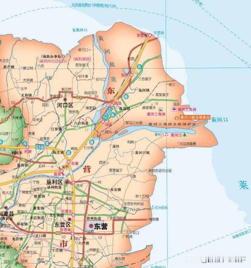 一条冷知识，山东省东营市是全国少有的建设用地指标不减反增的城市，每年黄河母亲在入