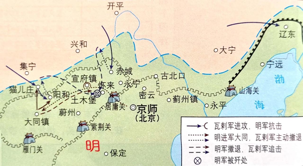 北京在古代几乎可视为“四战之地”。北面长城有多处关口（如古北口、喜峰口、居庸关等