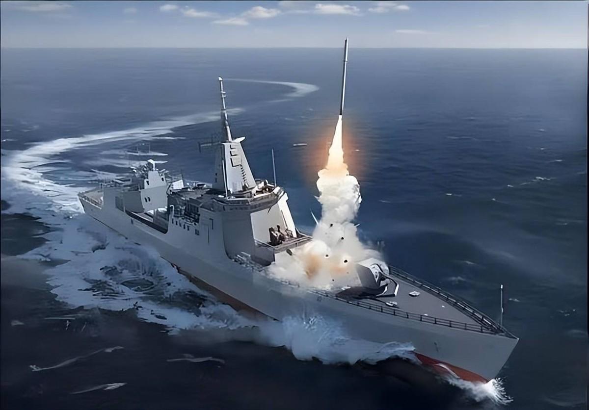 解放军放大招，055大驱配鹰击20，既能垂直灌顶，又能变轨

最近解放军放了个大