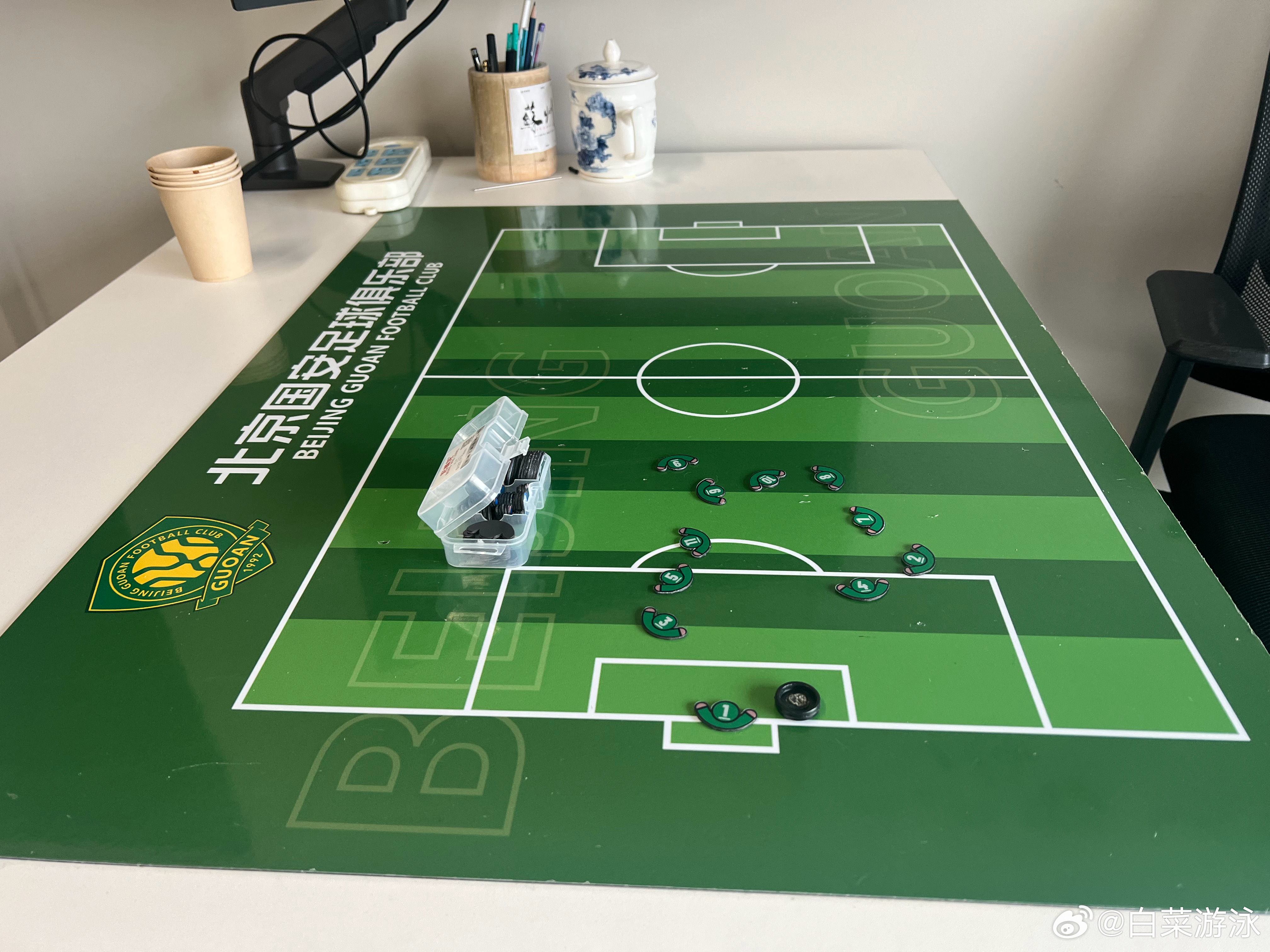 贾天宁的进球分析北京国安 上赛季亲手制作的战术棋子，已经一整套送给马丽了。我在很