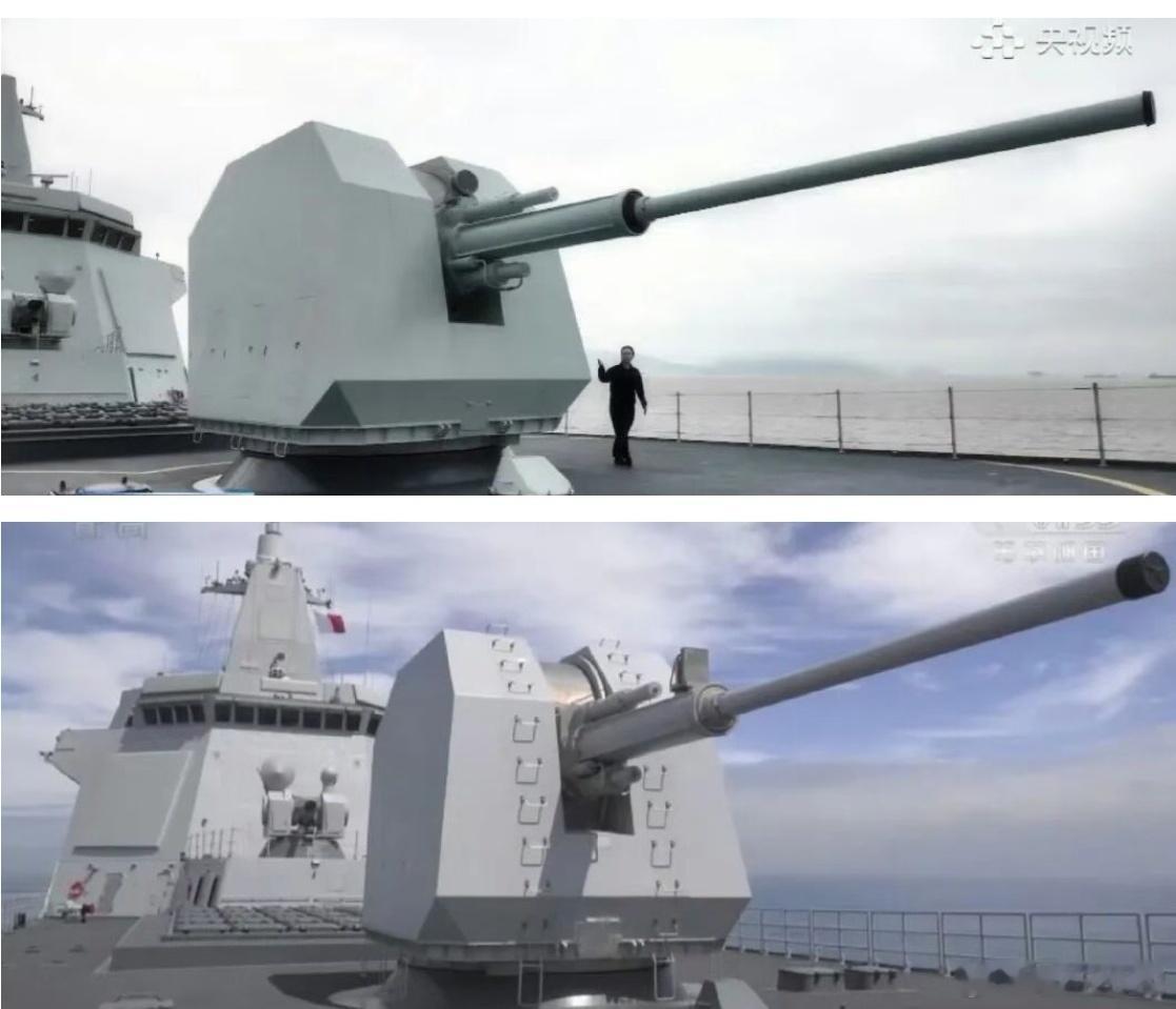 现在流行大玻璃窗除了窗和炮，还有非常明显的不同点吗？中国海军力量烽火问鼎计划中美