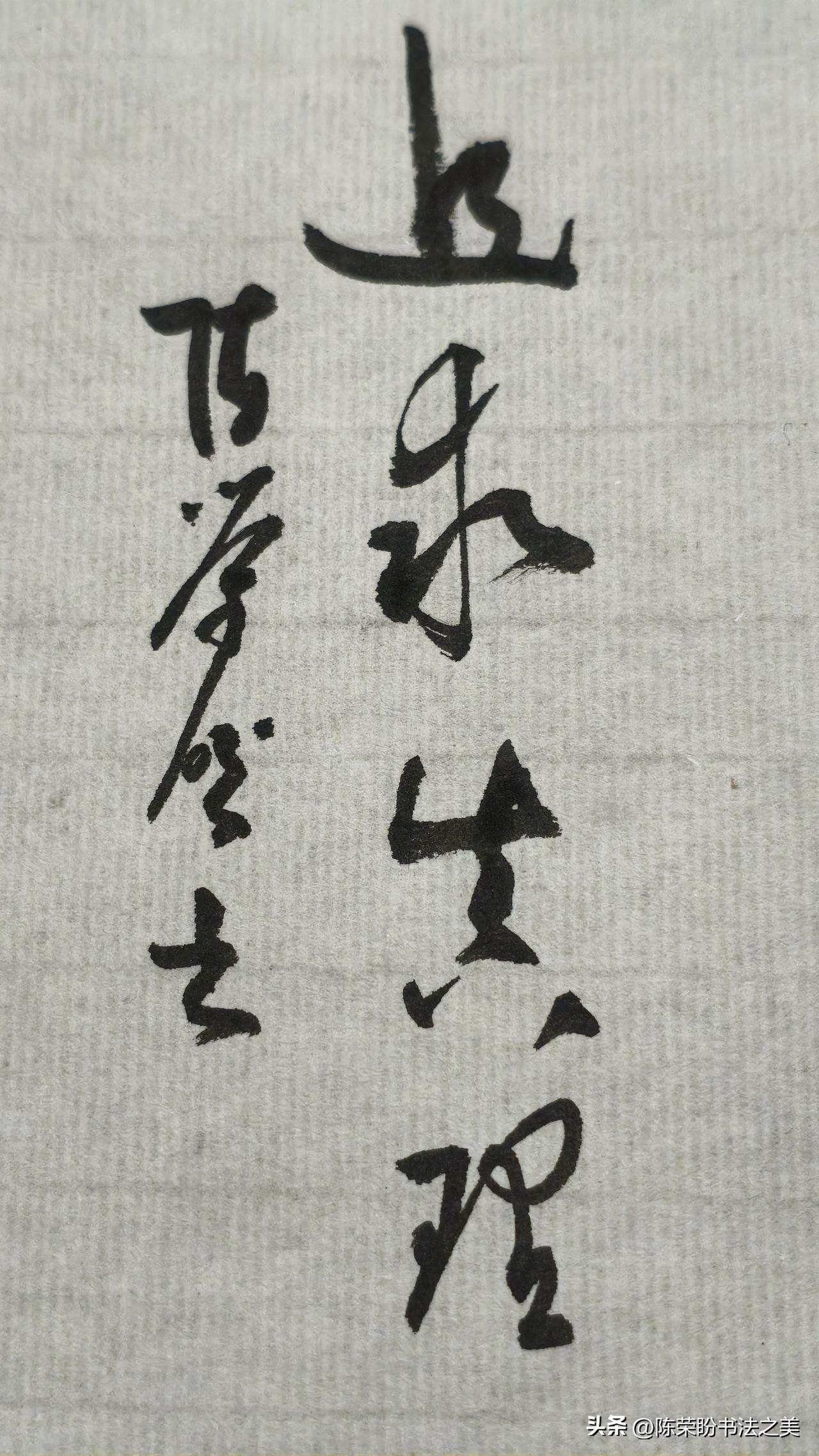 草书精品展示：追求真理