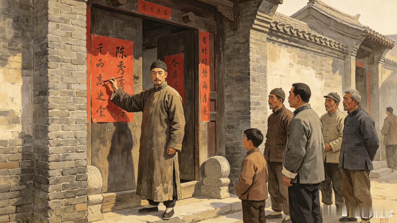 一副一捧一骂的老对联，几十年了我依旧记得清清楚楚
 
旧社会十里八乡有个土豪，家