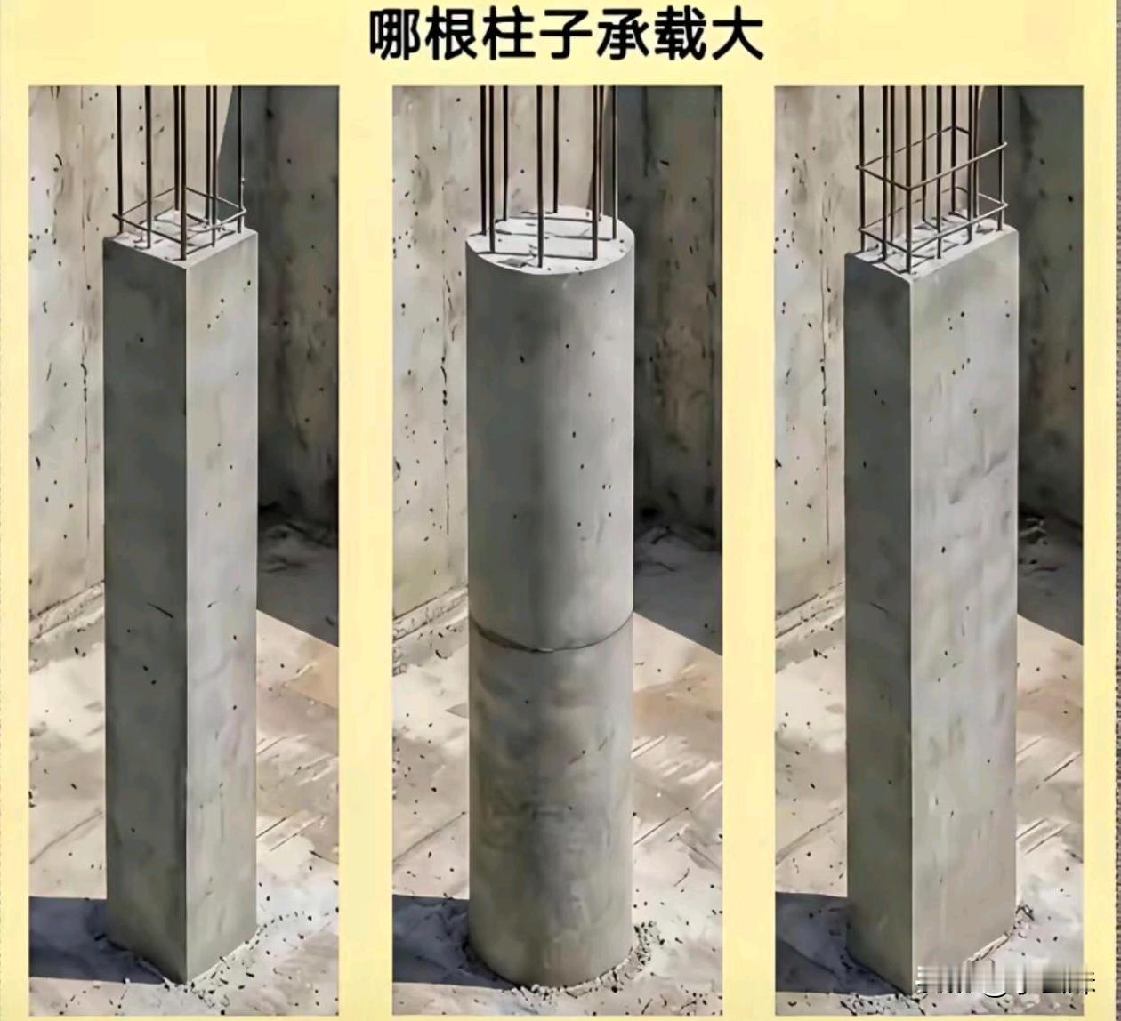 应该是园型柱子吧？