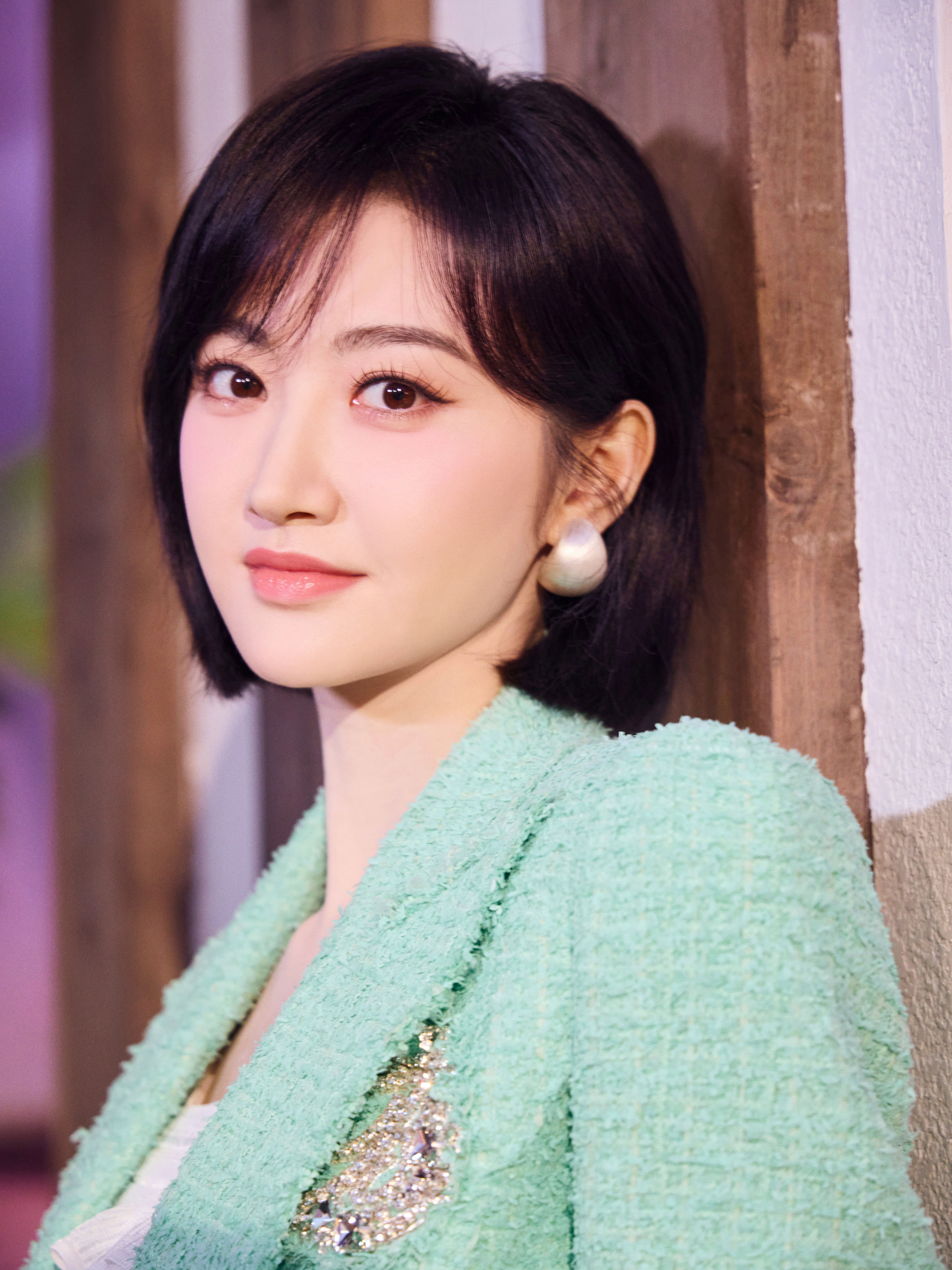 景甜 时尚女神，优雅自然。#景甜[超话]# ​​​