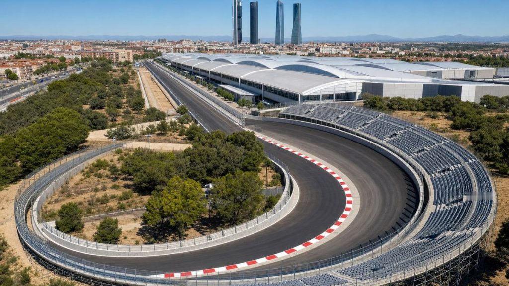 F1[超话]2026F1西班牙大奖赛 这是马德里赛道的最初设想么 ​​​