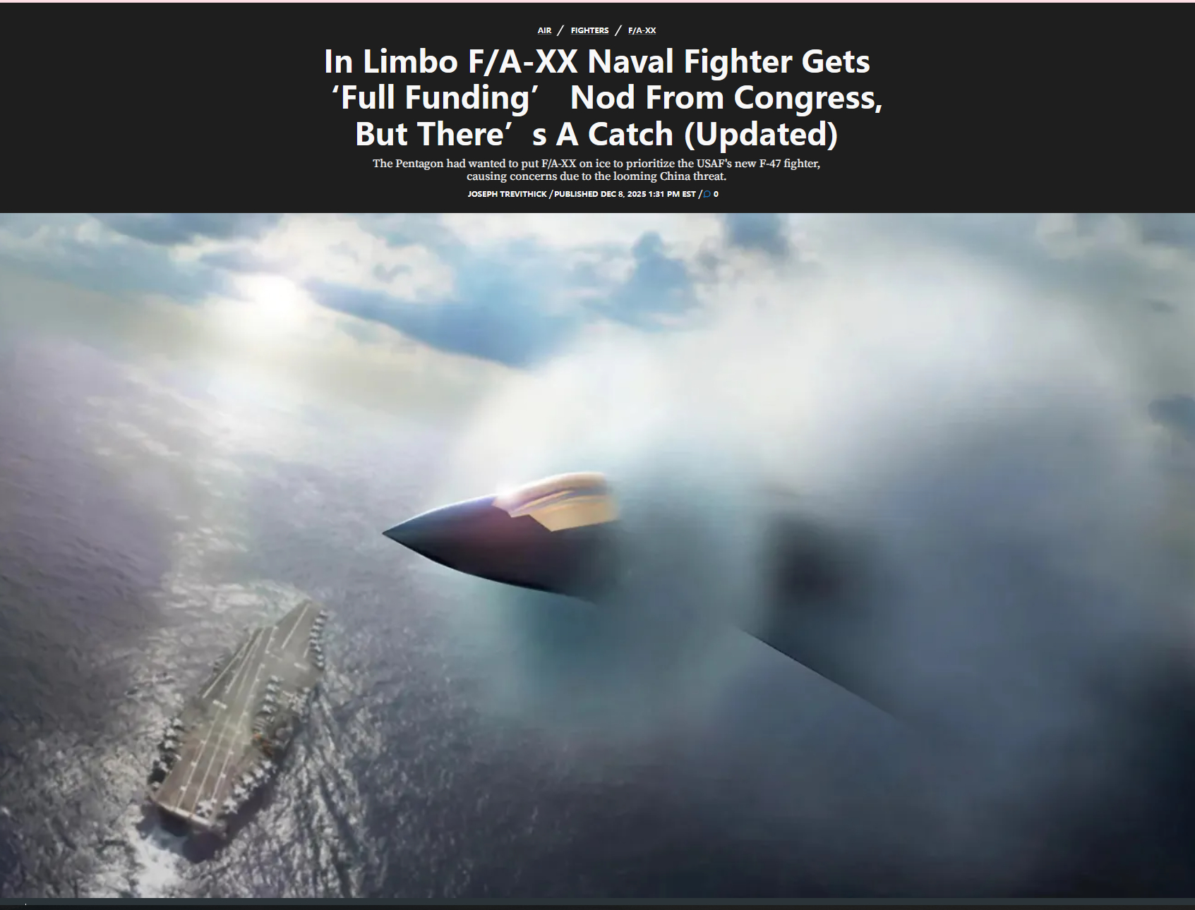 生死不明，那就是死了所有人都不知道被赫格塞思点名批评的FA/XX明年是死是活。许