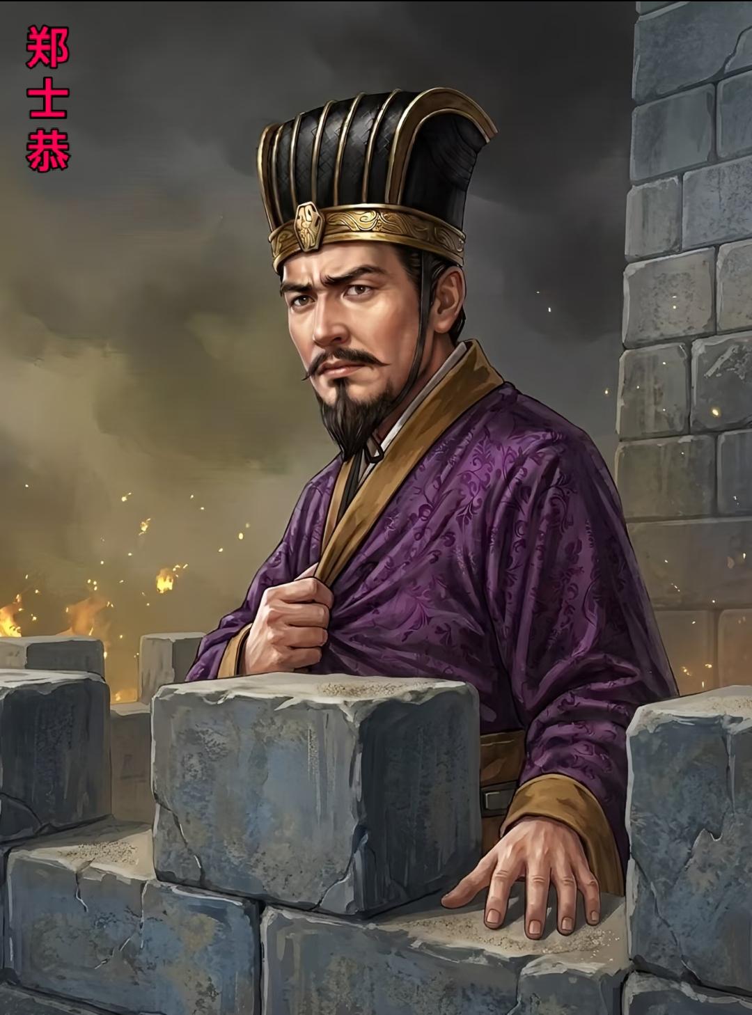 郑士恭，是北魏大臣，出身荥阳郑氏，官至卫将军、右光禄大夫，他的谥号为“贞”。

