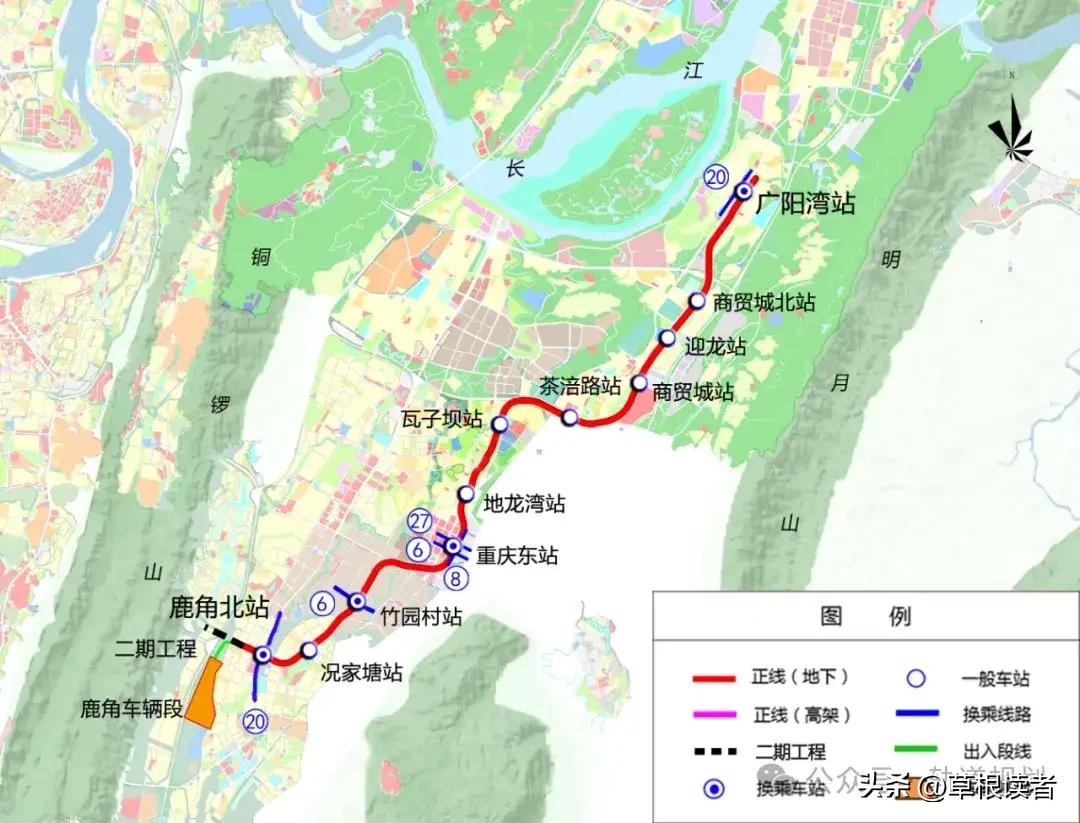 重庆轨道交通24号线的建设意义是什么？
有网友问，重庆轨道交通24号线一期工程，