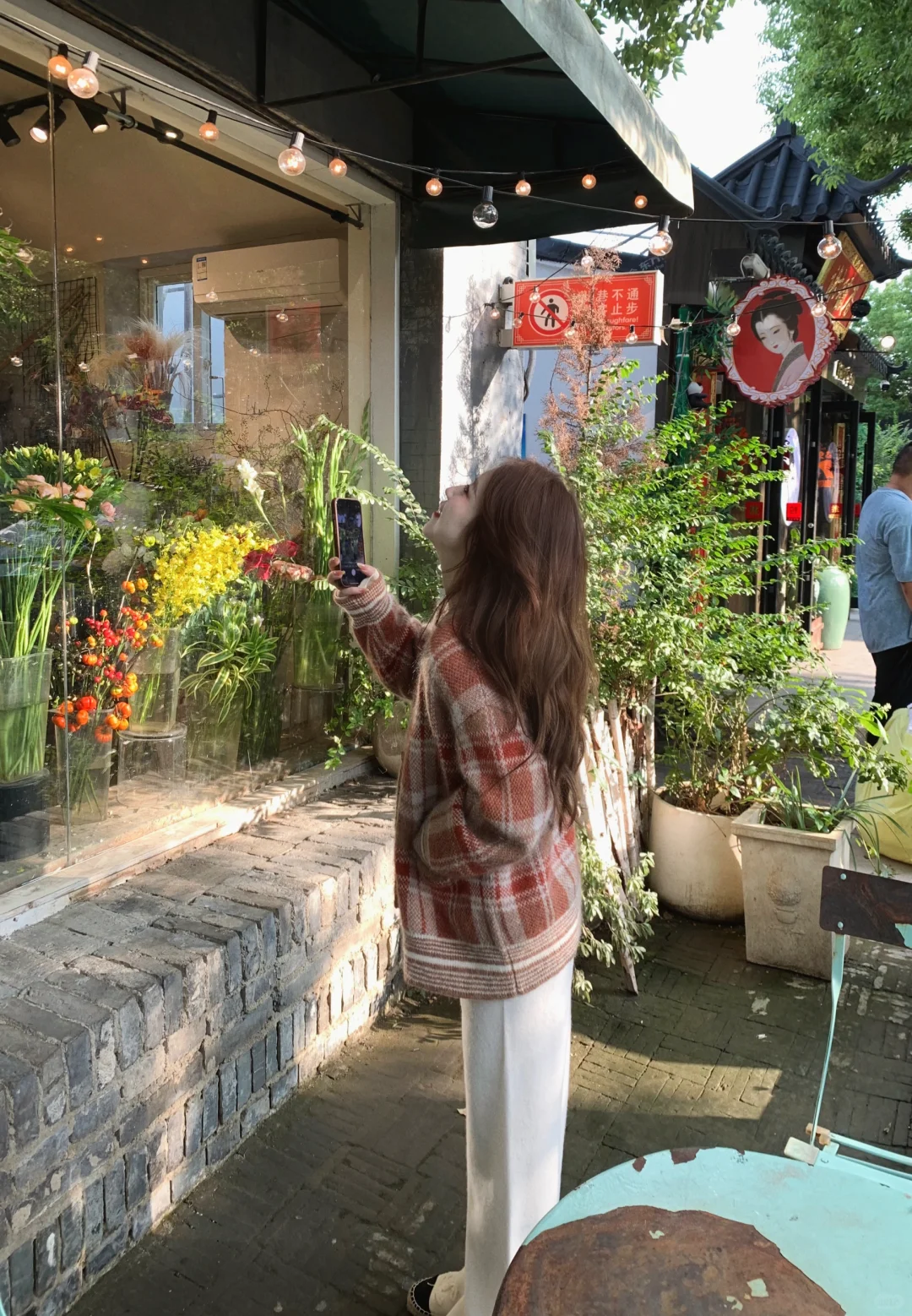 暖洋洋 苏格兰双面开衫呀