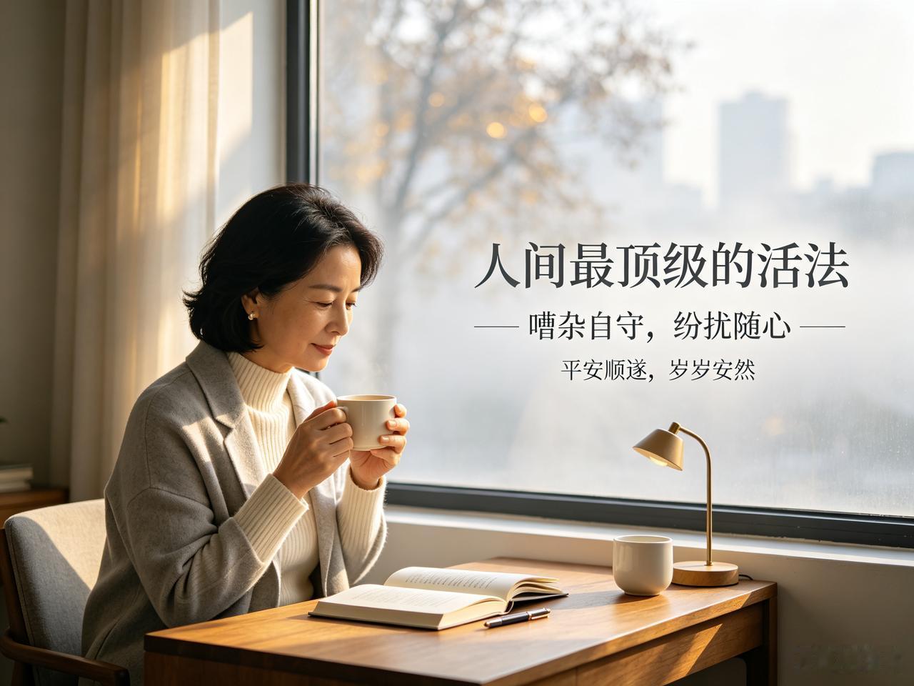 越深耕职场、看透商业、阅尽人情，越懂得一个最朴素、最通透的真相：
 
人间嘈杂，