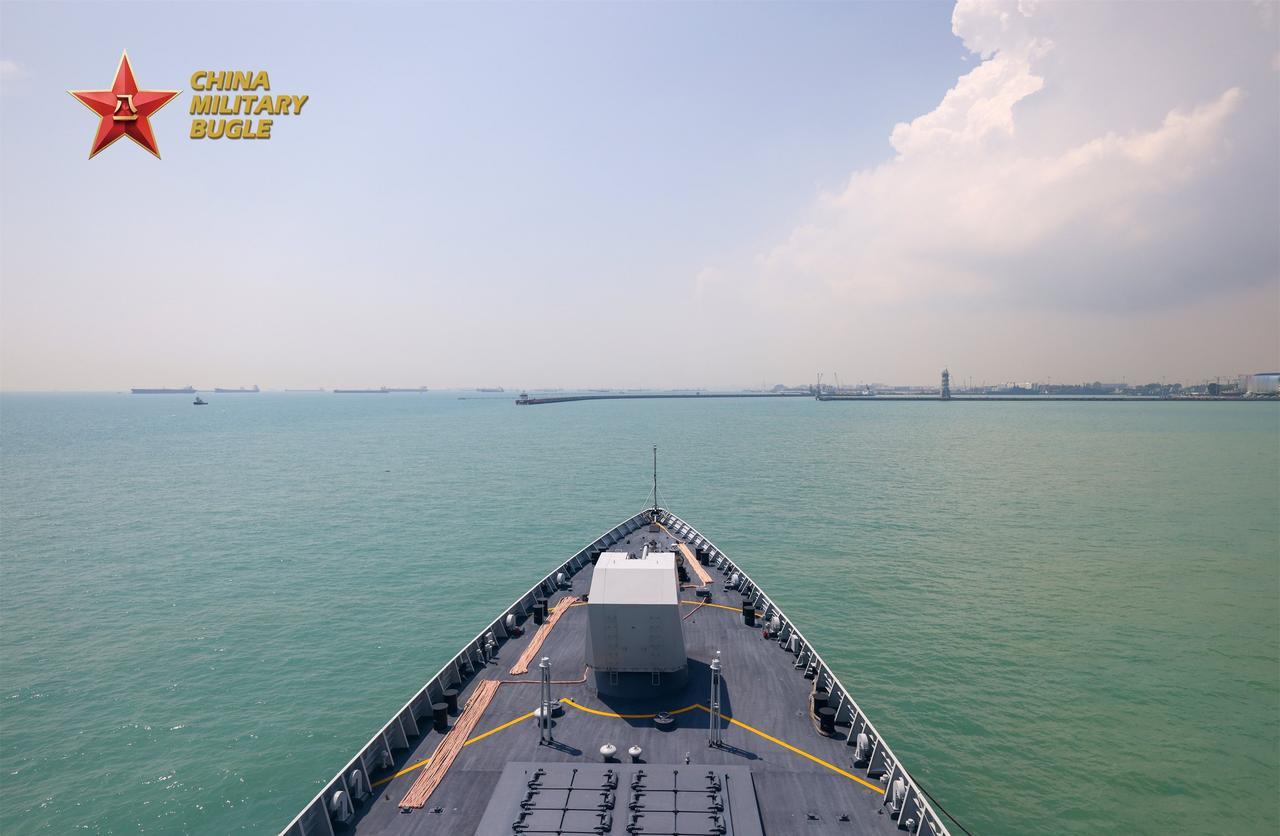 第47批护航编队停靠樟宜——12月1号，中国海军第47批亚丁湾护航编队抵达新加坡