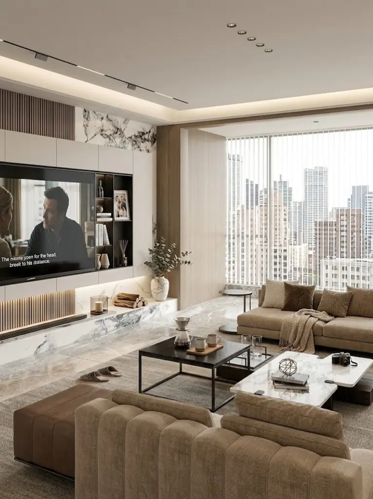 成都锦江140㎡意式极简，尽享都市松弛感。📍项目坐落于繁华的成都锦江...