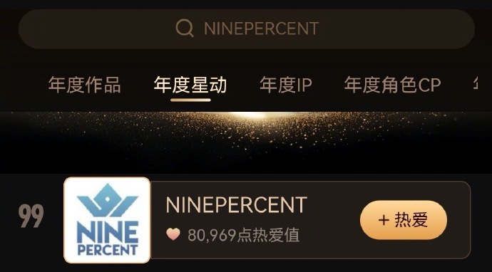 爷青回！解散六年的NINEPERCENT 凭团粉的一腔热血冲进超话大赏前百 这就