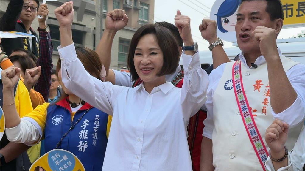 甫获国民党征召参选高雄市长的蓝委柯志恩，今（25）日在高雄人口最多的凤山区正式开