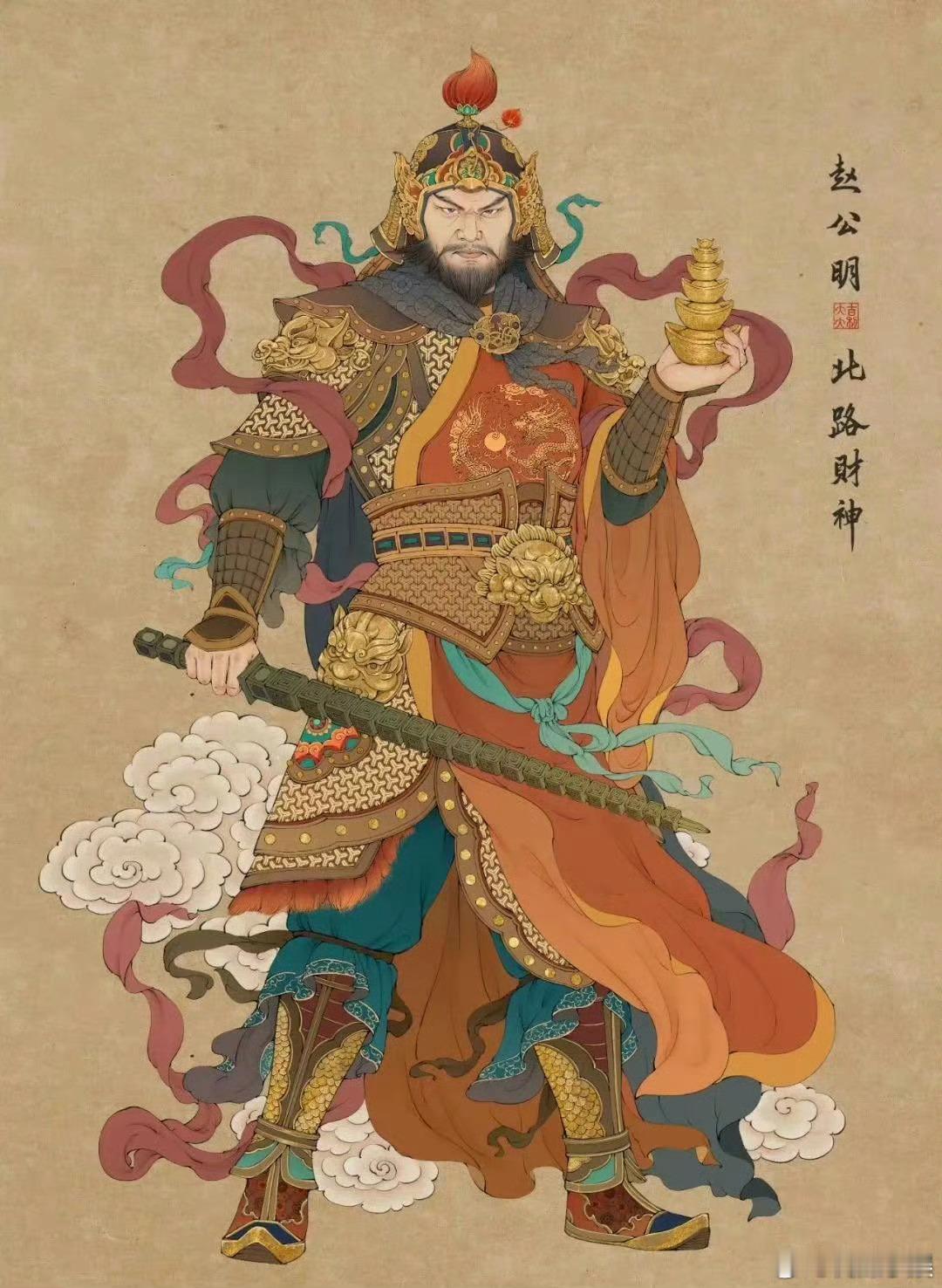 大年初五迎财神，八方来财，财源广进！！！ 正月初五接财神