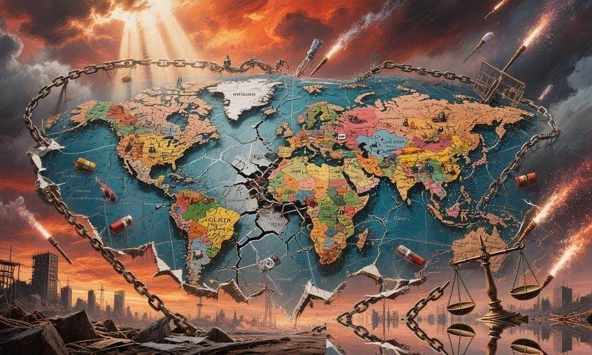 很多人盯着战火连天的地区，觉得那里才是天下大乱。但金灿荣教授早就挑明过一个扎心的