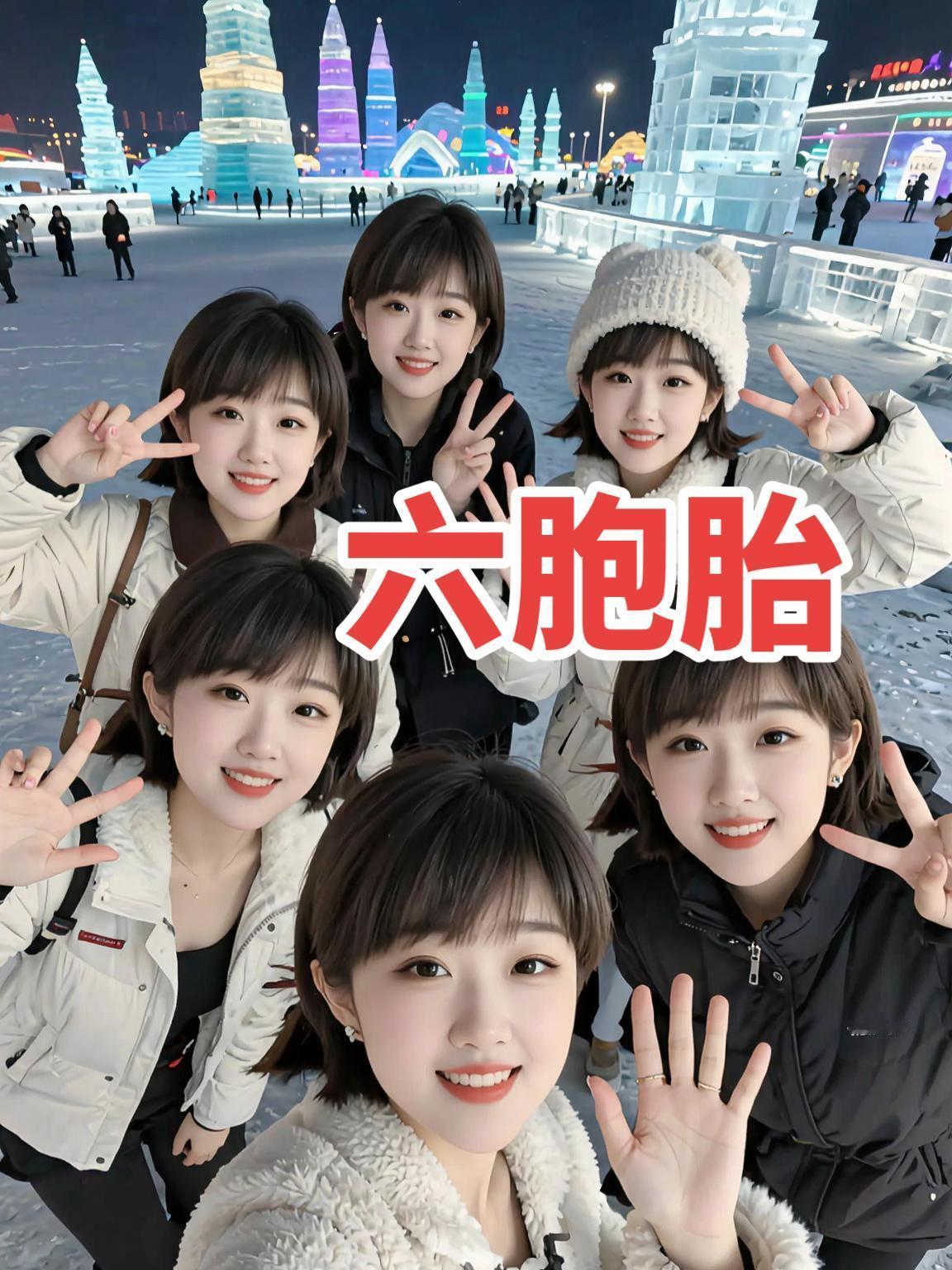 AI冰雪时尚大片 抖音ai创作