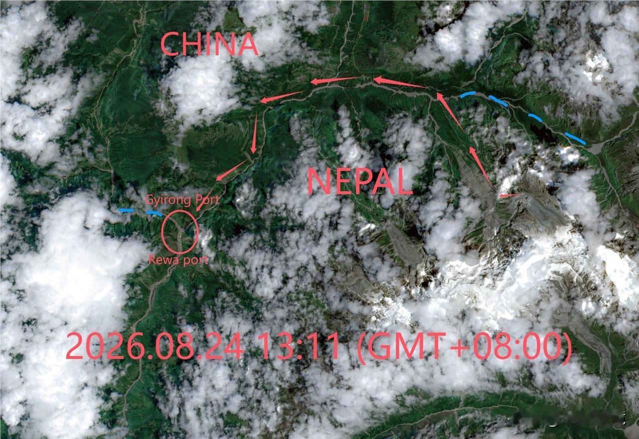 蝴蝶效应：太平洋水温异常升高，厄尔尼诺导致南亚持续高温，千米冰川断裂，夹杂土石草