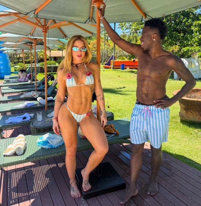 Vini和女友🤍皇马