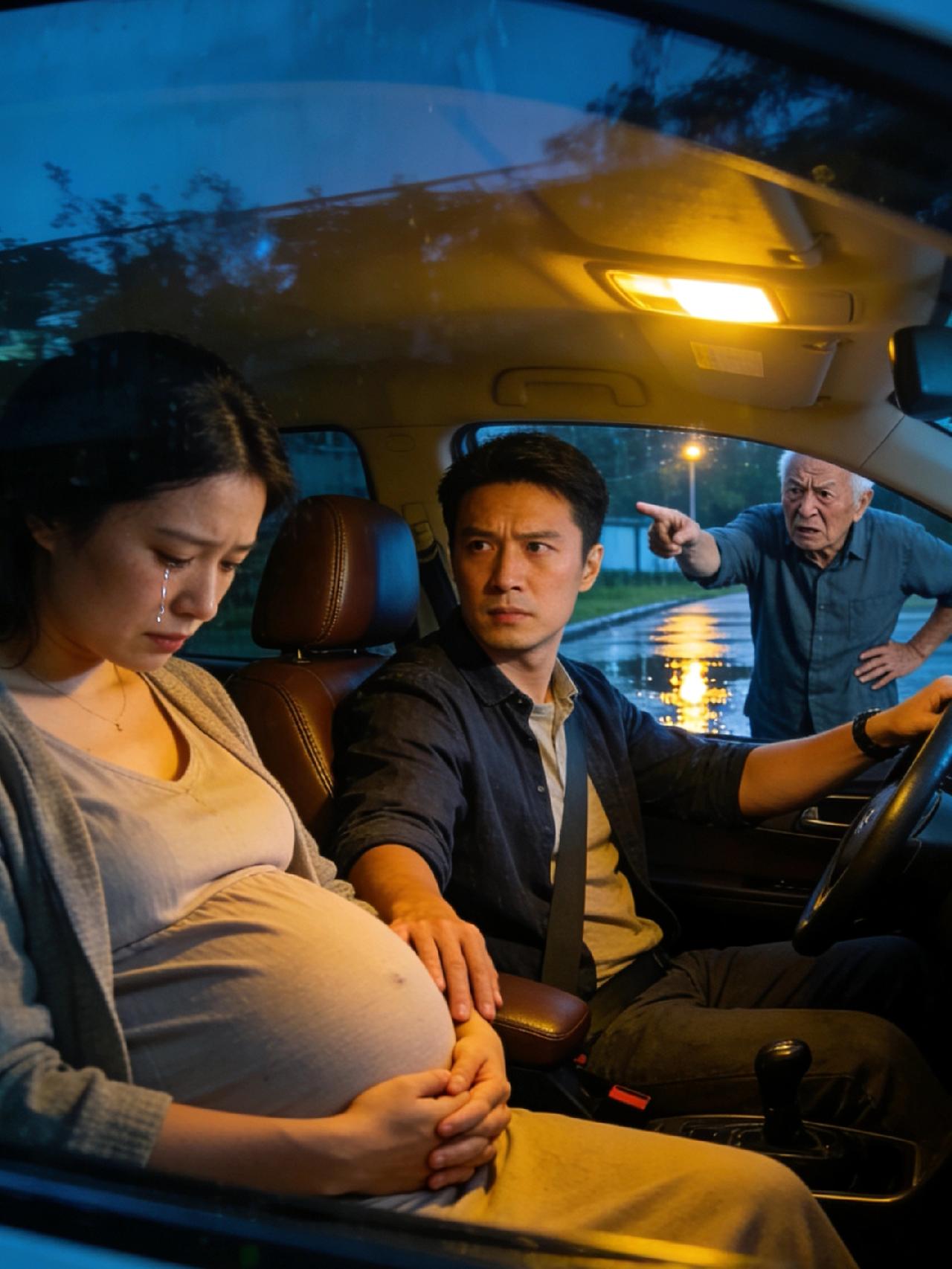 怀孕5个月自驾游，就因为想吃顿好点的，公公当场甩脸下车，气氛难看到极点。
换作别