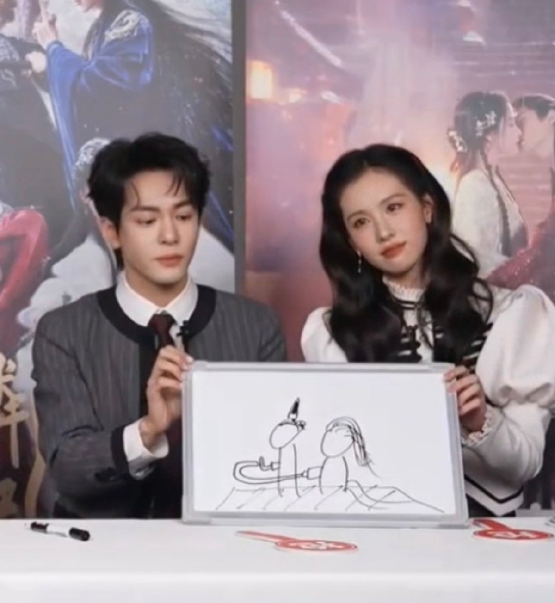 曾舜晞的画工 原来曾舜晞画的原来是这个场面啊！哈哈哈月鳞绮纪直播