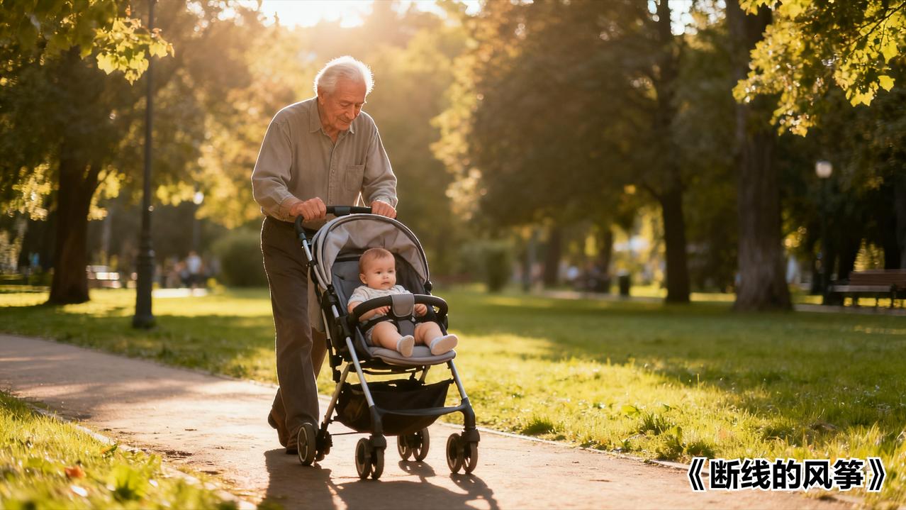 非常现实的一段话：
“老人带娃五年后：你已经是一个“三无人员”了，余生自己保重。
