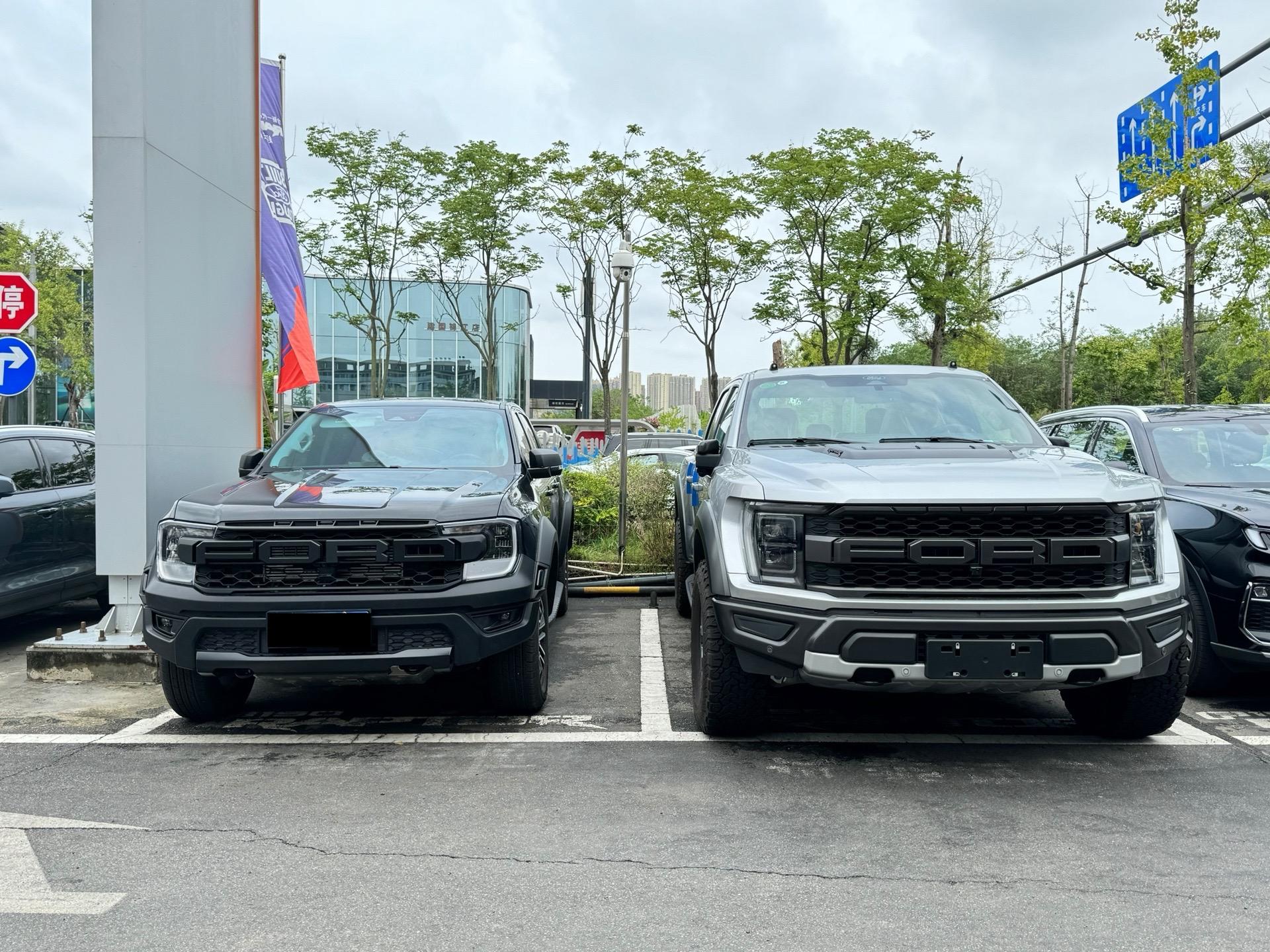 小猛禽和大猛禽，Ranger和F-150。猛禽可上山下海，Ranger...