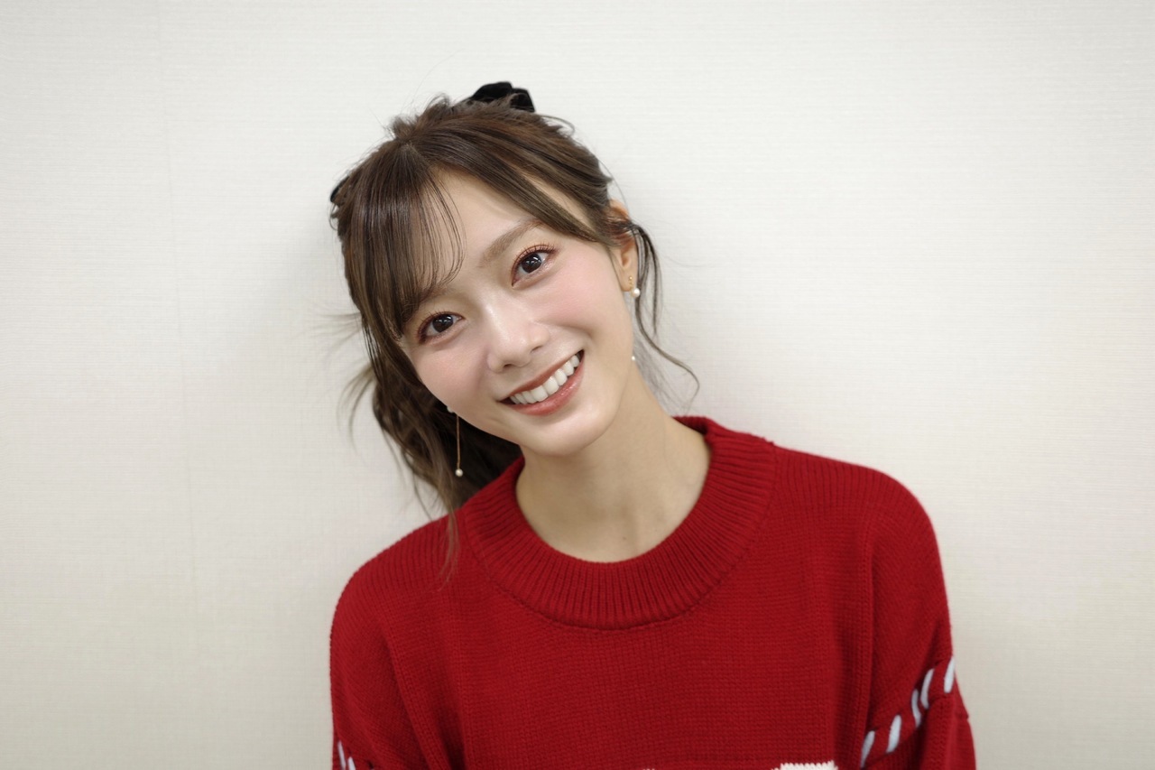 たむらほの②「ハートのニットとか着ちゃったりして、、ちょっとクリスマスを意識して