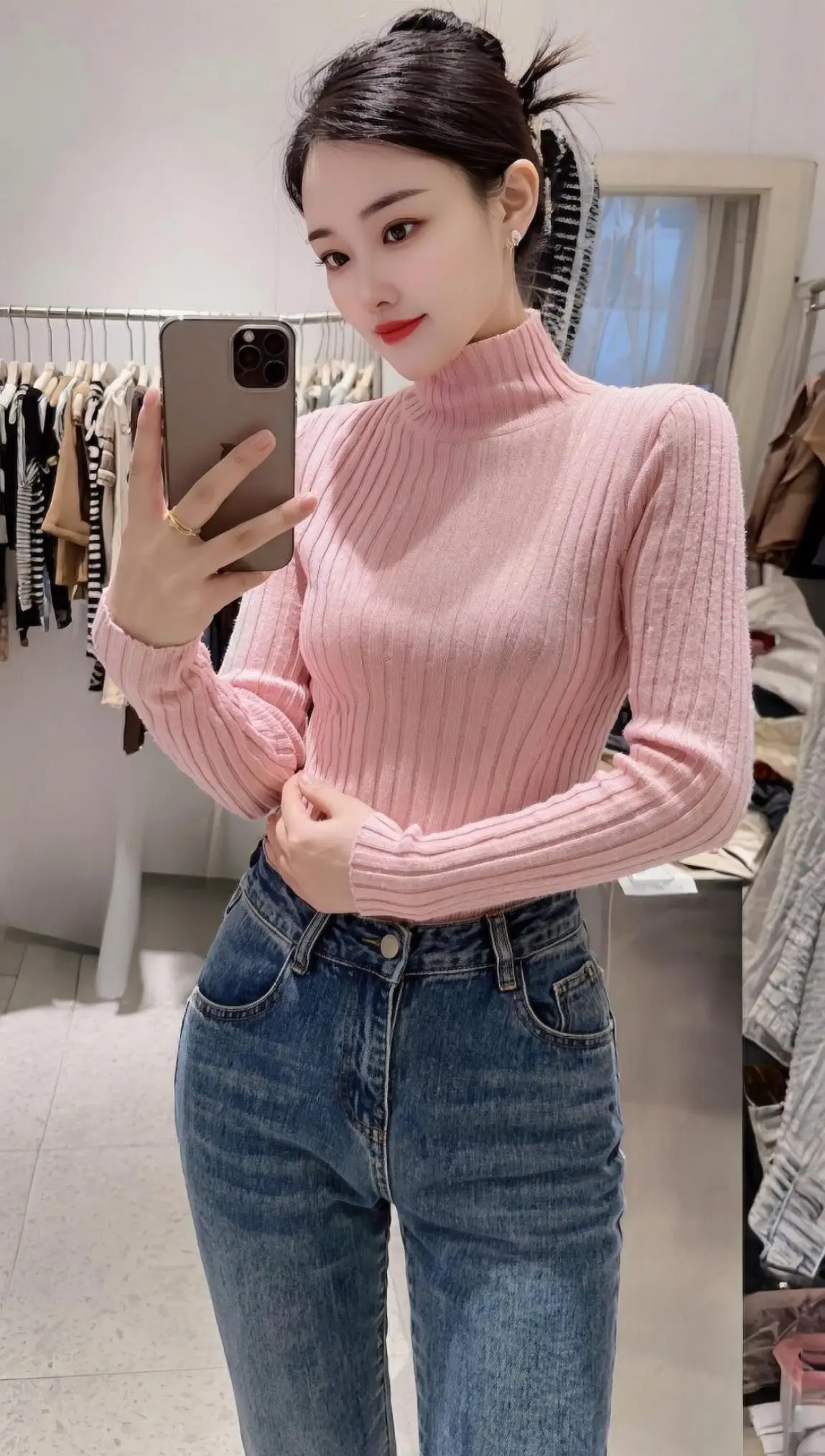 穿搭 显瘦穿搭牛仔裤穿搭