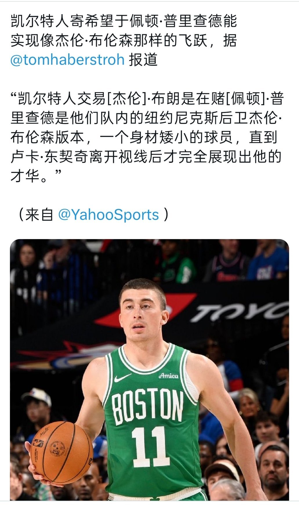 ▲许愿开始，请问普理查德→布伦森，得需要努力成什么样才能进步到这个水平 