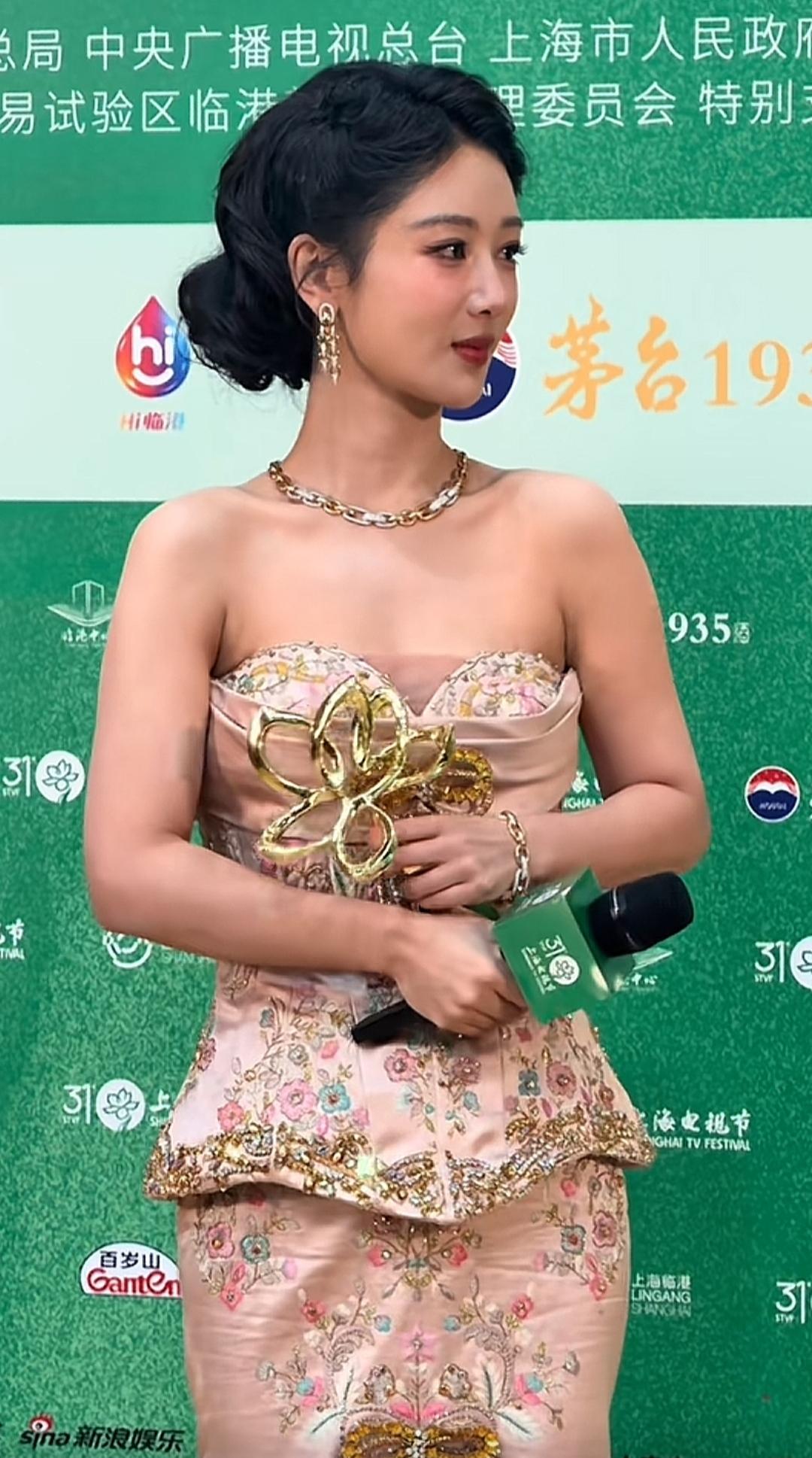 祝贺2026年新晋白玉兰奖视后  杨紫。明星 杨紫
