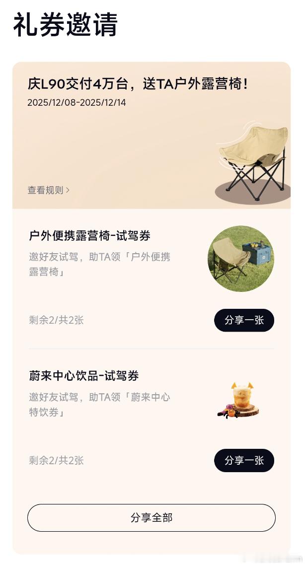 乐道这招儿挺好的，车主邀请好友试驾送礼品这不比你销售电话邀约说试驾有礼效果要更好