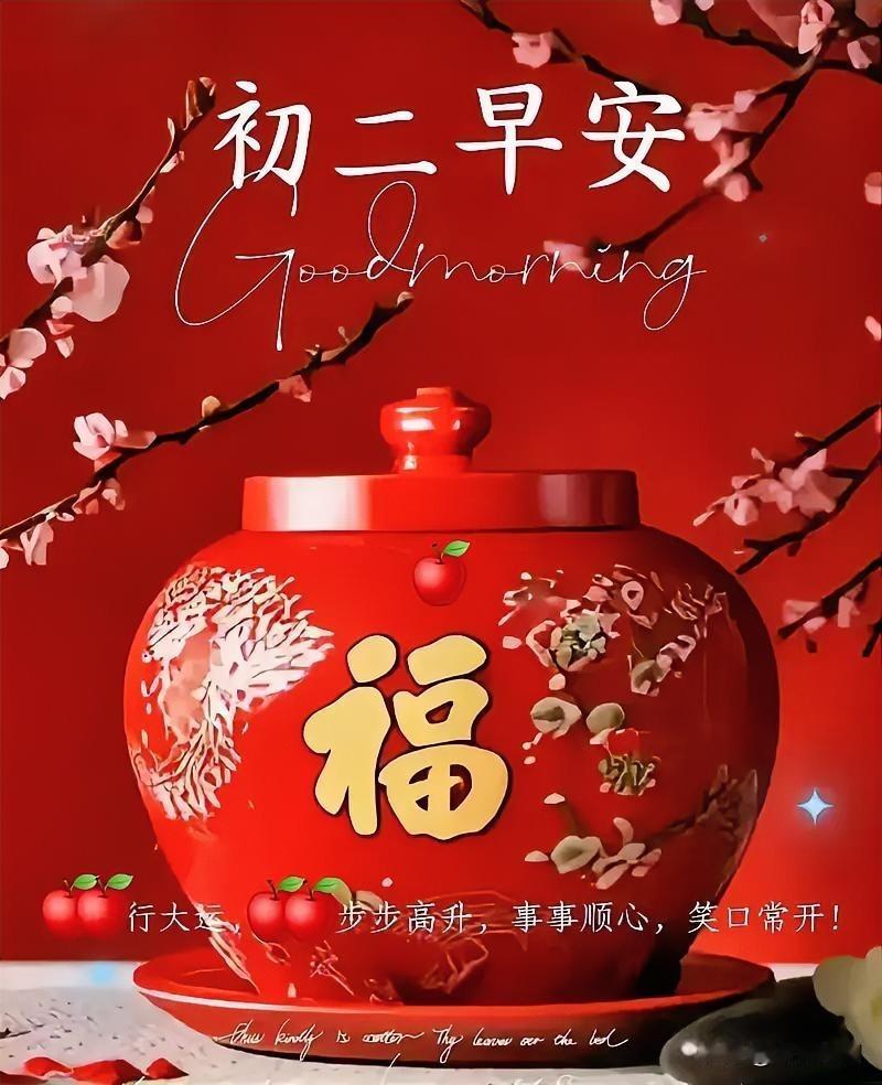 新年喜兆现，福气满盈来！🍒🌸🎉春来福气满门庭 福气迎新年 福运迎新年 新年