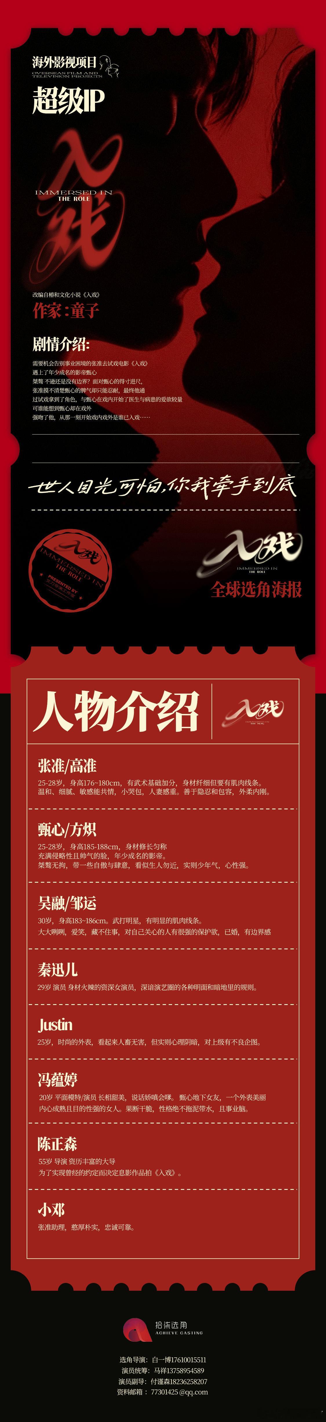 入戏角色人设 童子笔下的这场戏，双线交织，真假难辨。戏里的高准，外表精致却裹着创