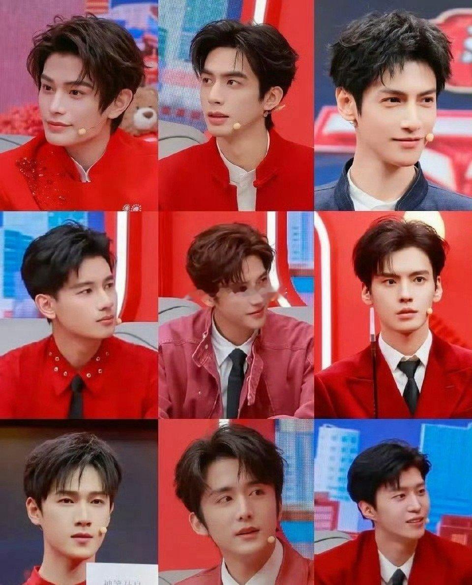 男明星央视春晚怼脸镜头 