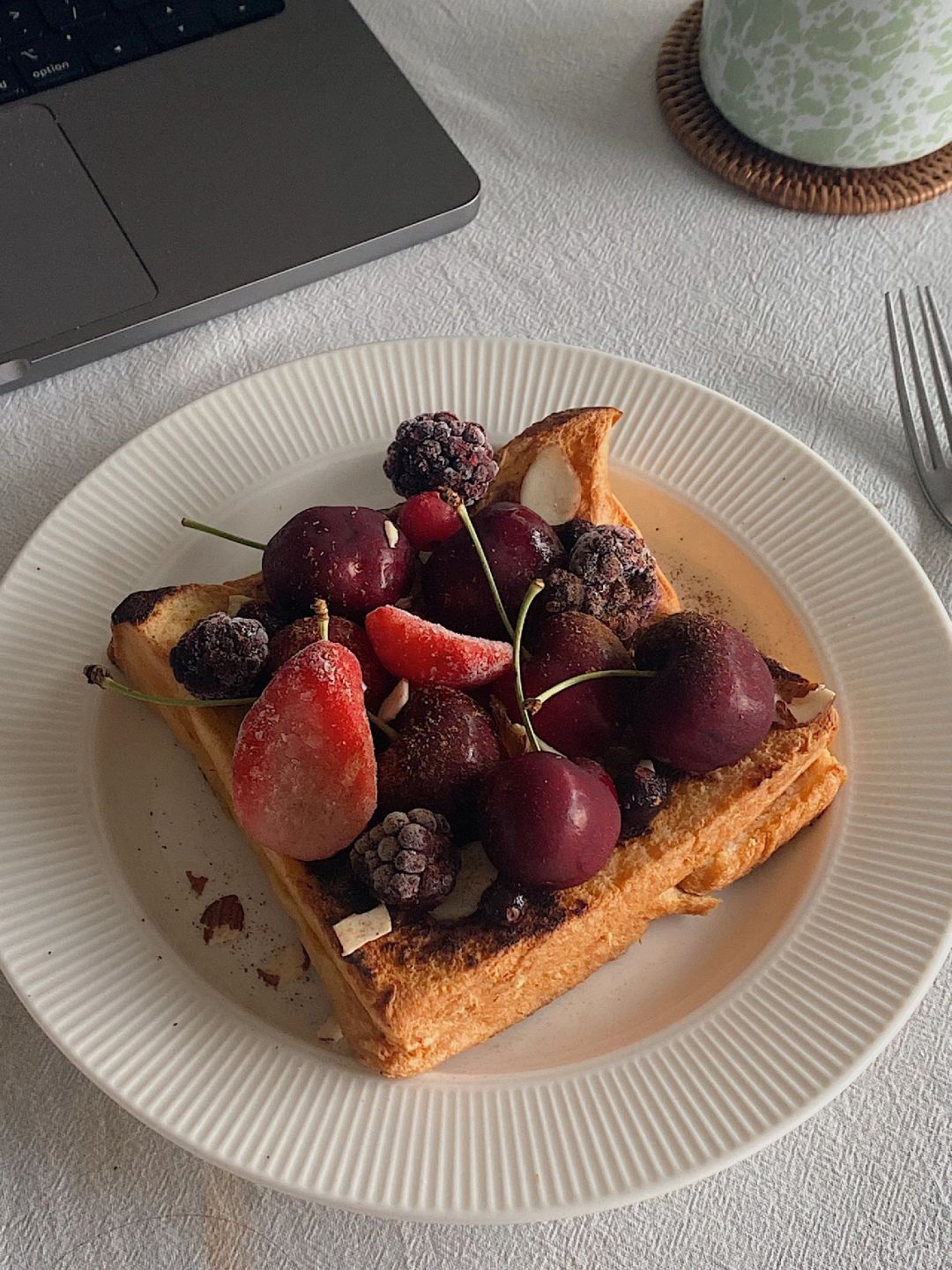 樱桃季节甜吐司🍒🍞