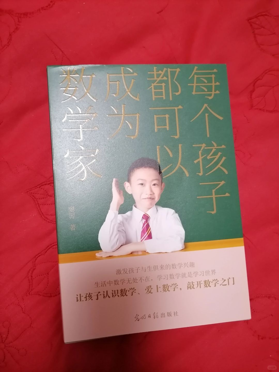 《每个孩子都可以成为数学家》
	
作者：窦羿
出版社：光明日报出版社
	
《每个...