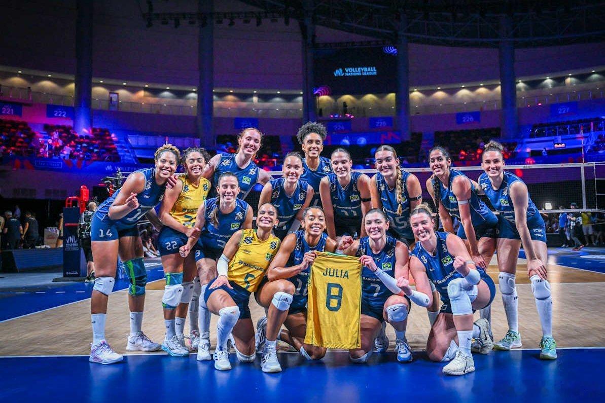 2026年世界女排联赛 🇹🇷🇧🇷 土耳其与巴西：两队在世界女排联赛分站赛
