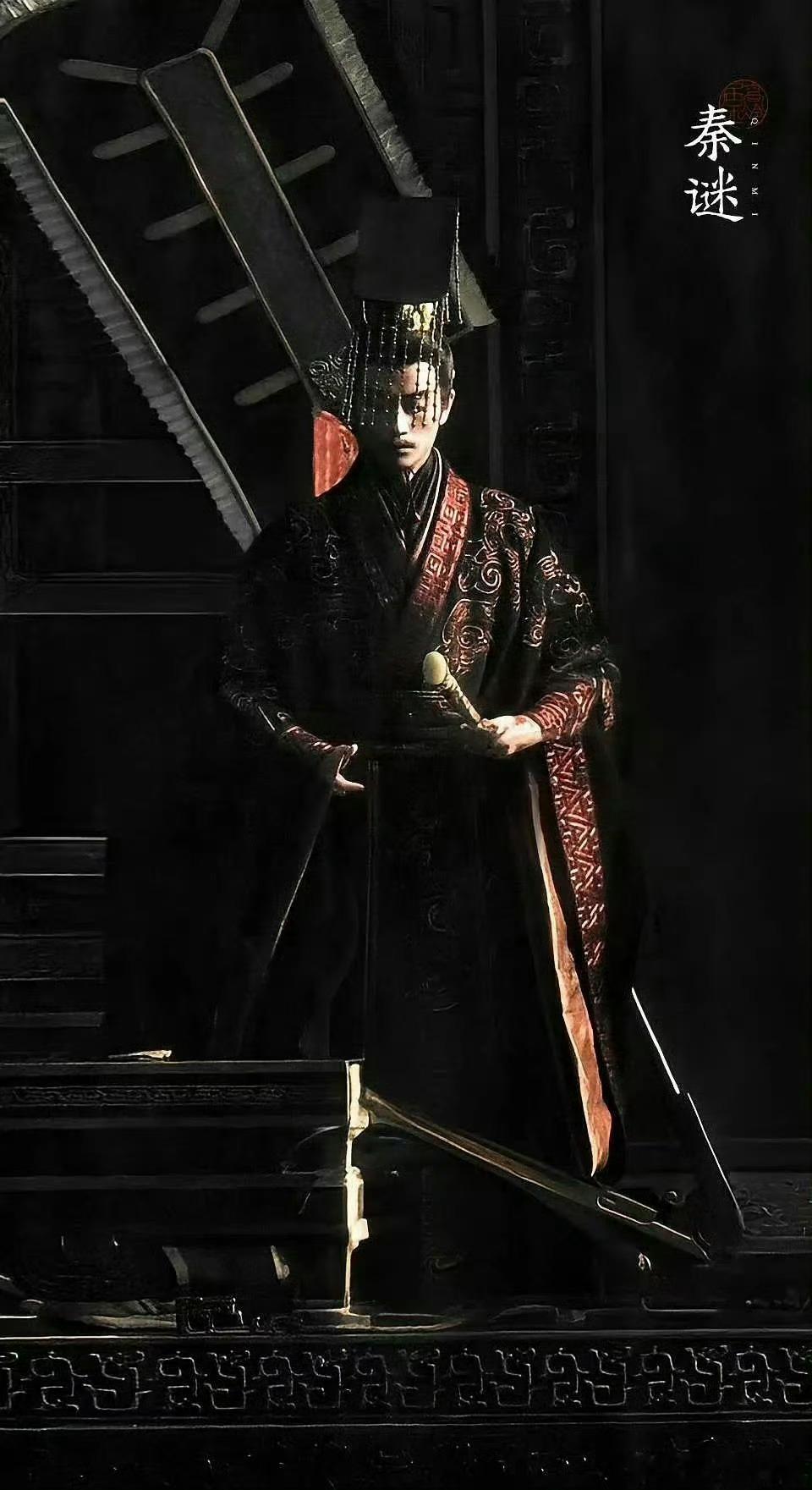 秦谜陈晓&代露娃路透陈晓嬴政造型路透