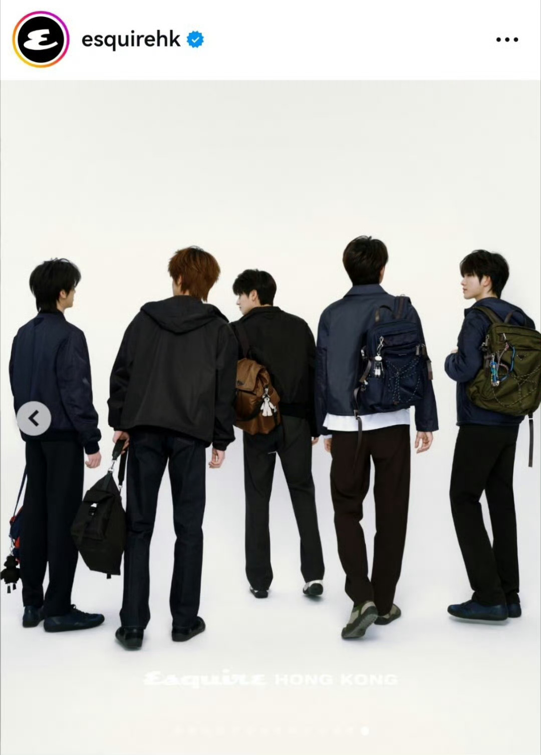 台版VOGUE，港版Esquire以及港版L'OFFICIEL报道TOP登陆少年