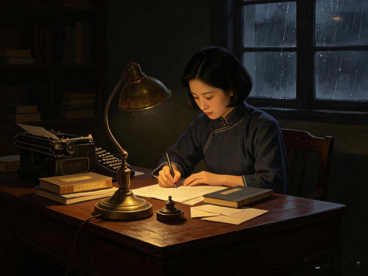 雨下了一夜
现在
还下得响
下得紧
昨天夜里睡时
雨下着
今天早上四点多醒来
窗