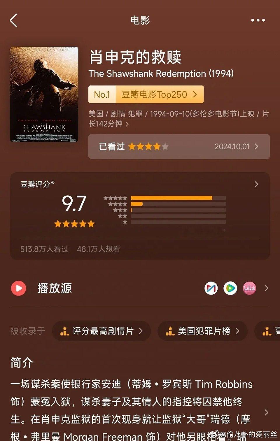 这部电影高中就看过，真的好看！ ​​​
