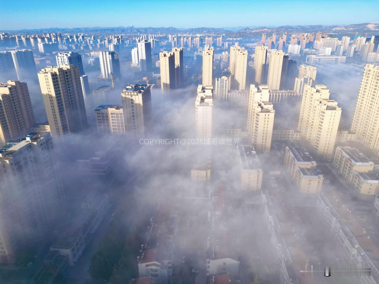 11月1日，邢台清晨。