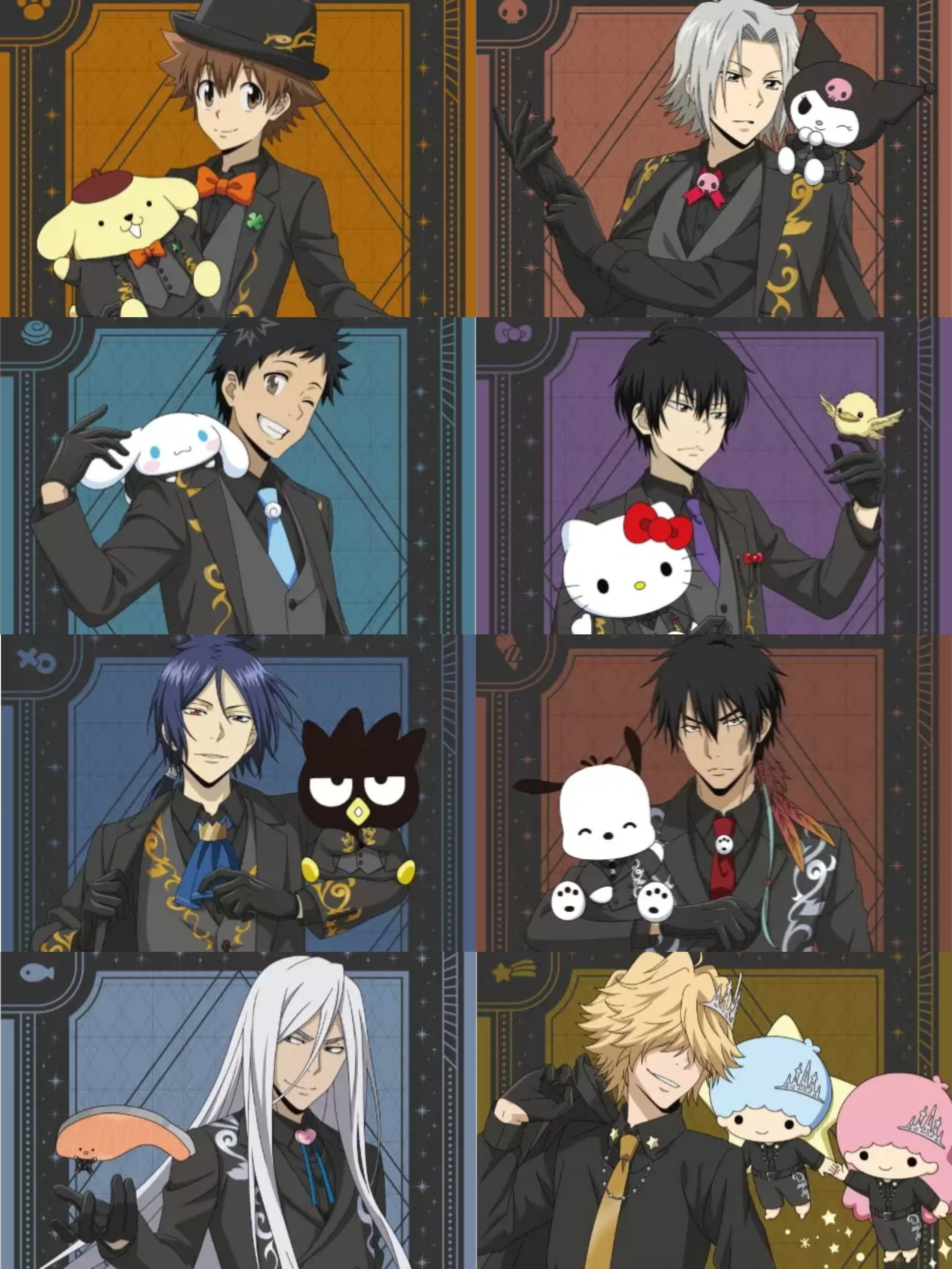 家庭教师X三丽鸥新联动请都和三丽鸥多联动！！！ 