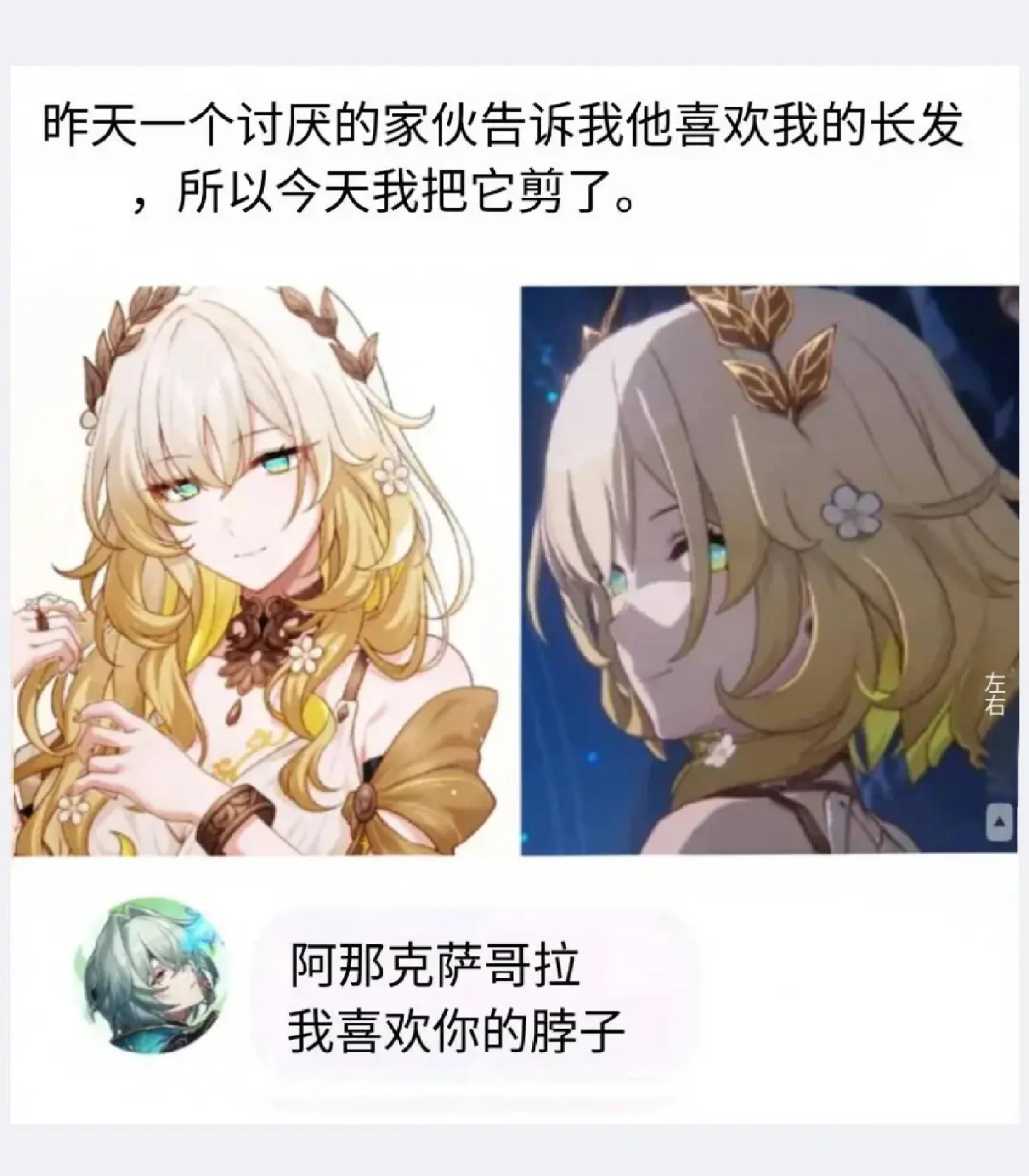 阿雅老师和那刻夏老师的斗嘴日常，一些特别纯正异性恨[憧憬] 崩坏星穹铁道星穹铁道